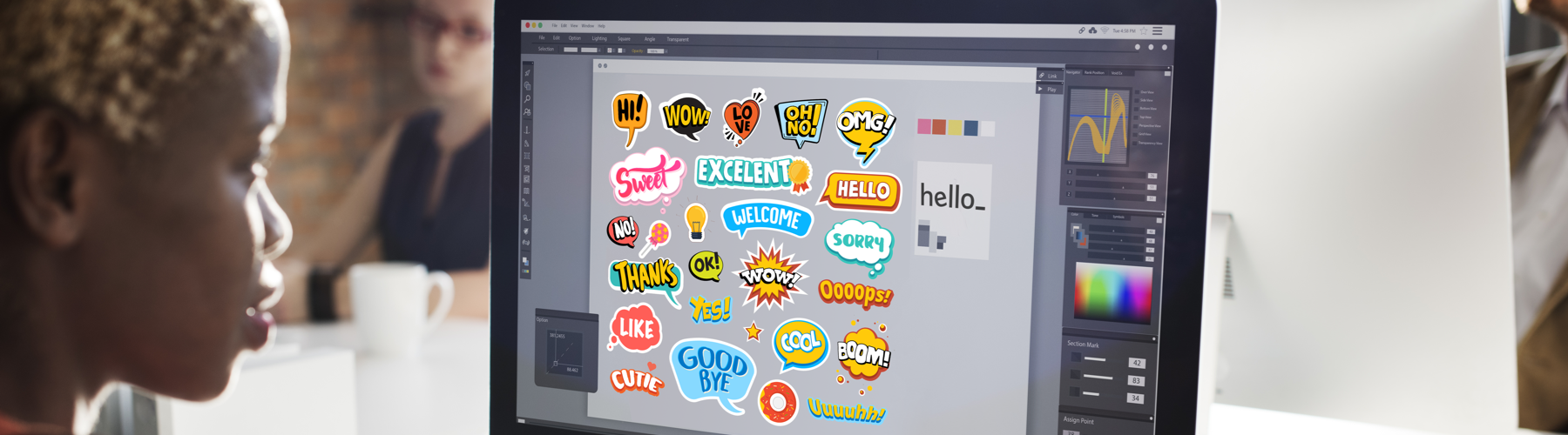 Wie man mit personalisierten Sticker kreativ werden kann