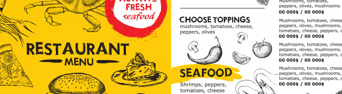 Creating menus: Examples and explanation