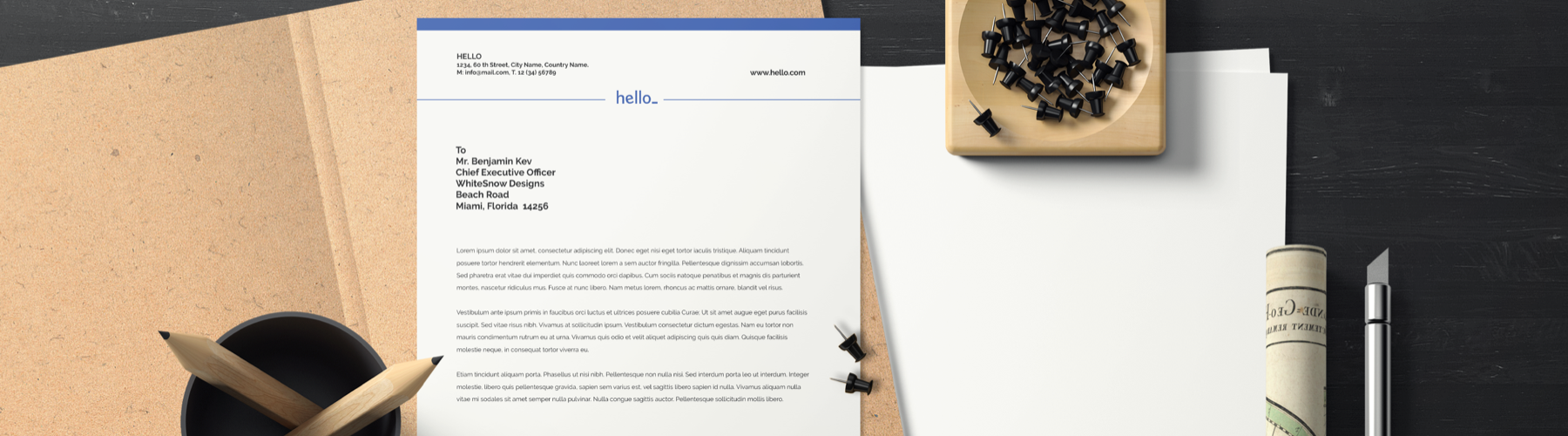 Come creare carta intestata Come creare carta intestata