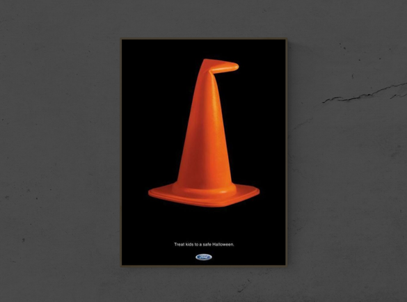 7 Spooktacular Halloween Print Advertisements | 6. A Witch’s message