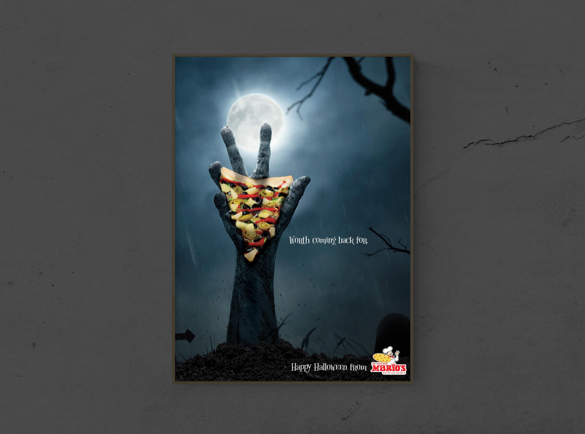 7 Spooktacular Halloween Print Advertisements | 5. The Graveyard’s delight
